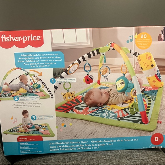 Tummy time & play mat - Picture 1 of 4